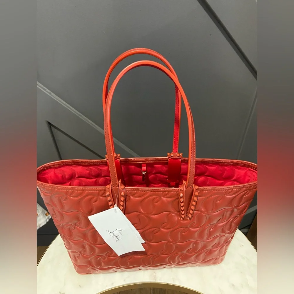 Authentic Christian Louboutin Quilted Tote Bag - Picture 2 of 16